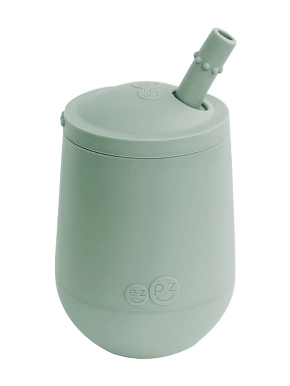 ezpz Mint Silicone Sippy Cup with Straw - Kids